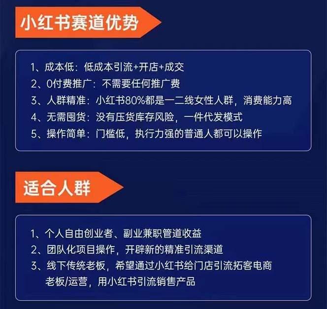 小红书-矩阵号获客特训营-第10期，小红书电商的带货课，引流变现新商机-全知学堂