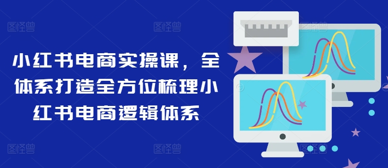 小红书电商实操课，全体系打造全方位梳理小红书电商逻辑体系-全知学堂