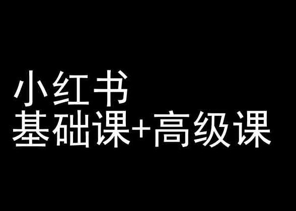 小红书基础课+高级课-小红书运营教程-全知学堂