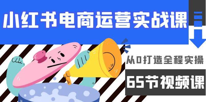 (9724期)小红书电商运营实战课，从0打造全程实操(65节视频课)-全知学堂