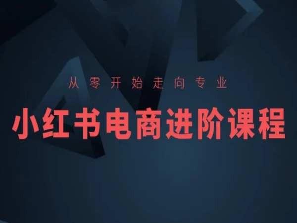 从零开始走向专业，小红书电商进阶课程-全知学堂