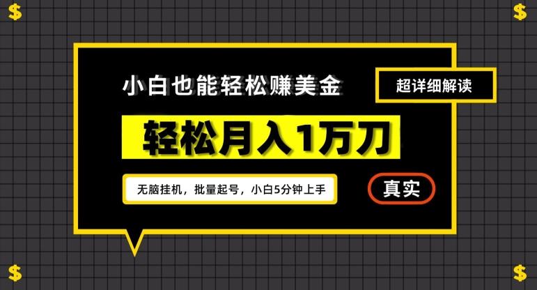 谷歌看广告撸美金2.0，无脑挂机，多号操作，月入1万刀【揭秘】-全知学堂